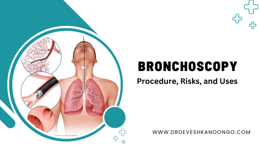 A blog post banner on Bronchoscopy